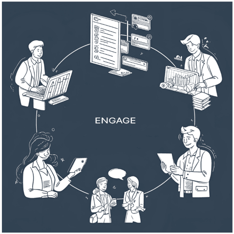 Engage with Creators & Businesses